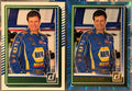 2025 Donruss Michael Waltrip Blue Holo Parallel 24/99 + Base NASCAR Lot