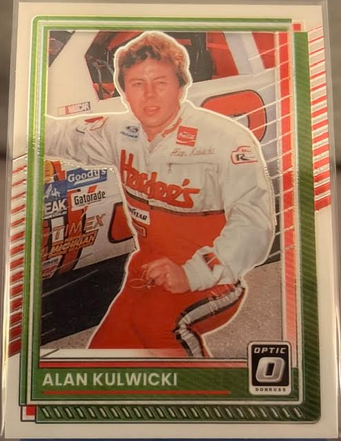 Davey Allison Alan Kulwicki Donruss Optic NASCAR Legends 4 Card Lot w/ Parallels