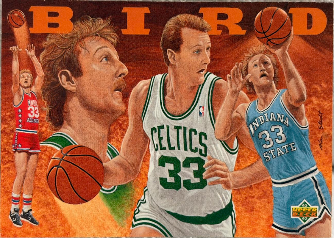 1993 Upper Deck Larry Bird 27 of 27 Checklist