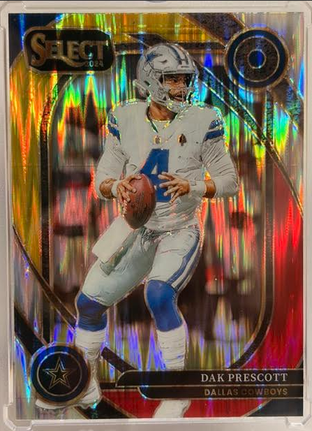 2024 Panini Select Dak Prescott Club Level Silver Prizm #229 Cowboys