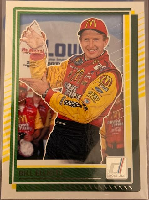 2025 Donruss NASCAR Chase Elliott Silver Parallel + Bill Elliott Lot of 3