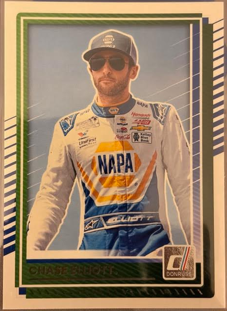 2025 Donruss NASCAR Chase Elliott Silver Parallel + Bill Elliott Lot of 3