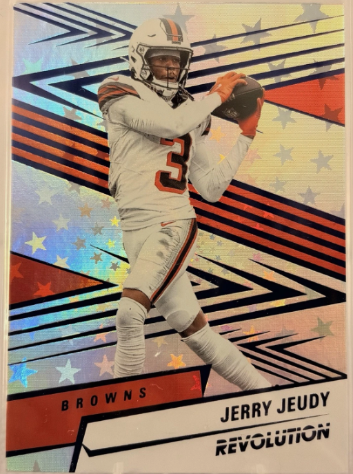 2025 Panini Revolution Jerry Jeudy Astro #130/549 Browns SP #56