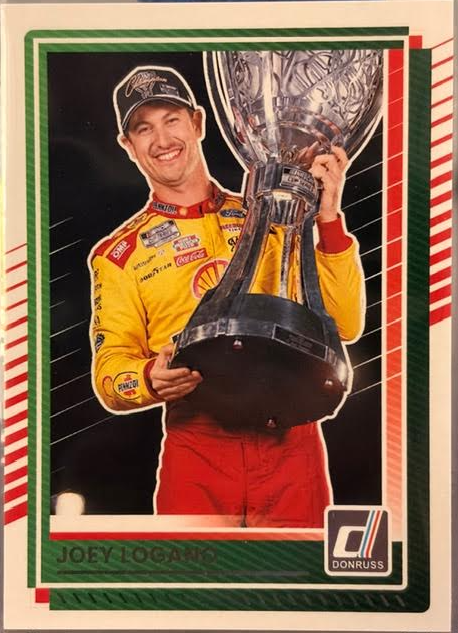 Joey Logano Donruss Souvenir Swatches NASCAR Tire Relic Card Lot (MEM)