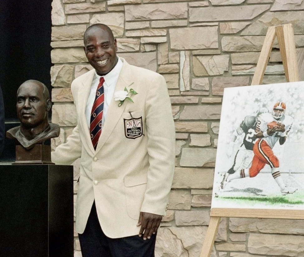 Ozzie Newsome NFL Browns TE "HOF 99" Signed 4/19/25 At HOF In Canton, OH - CERTIFIED